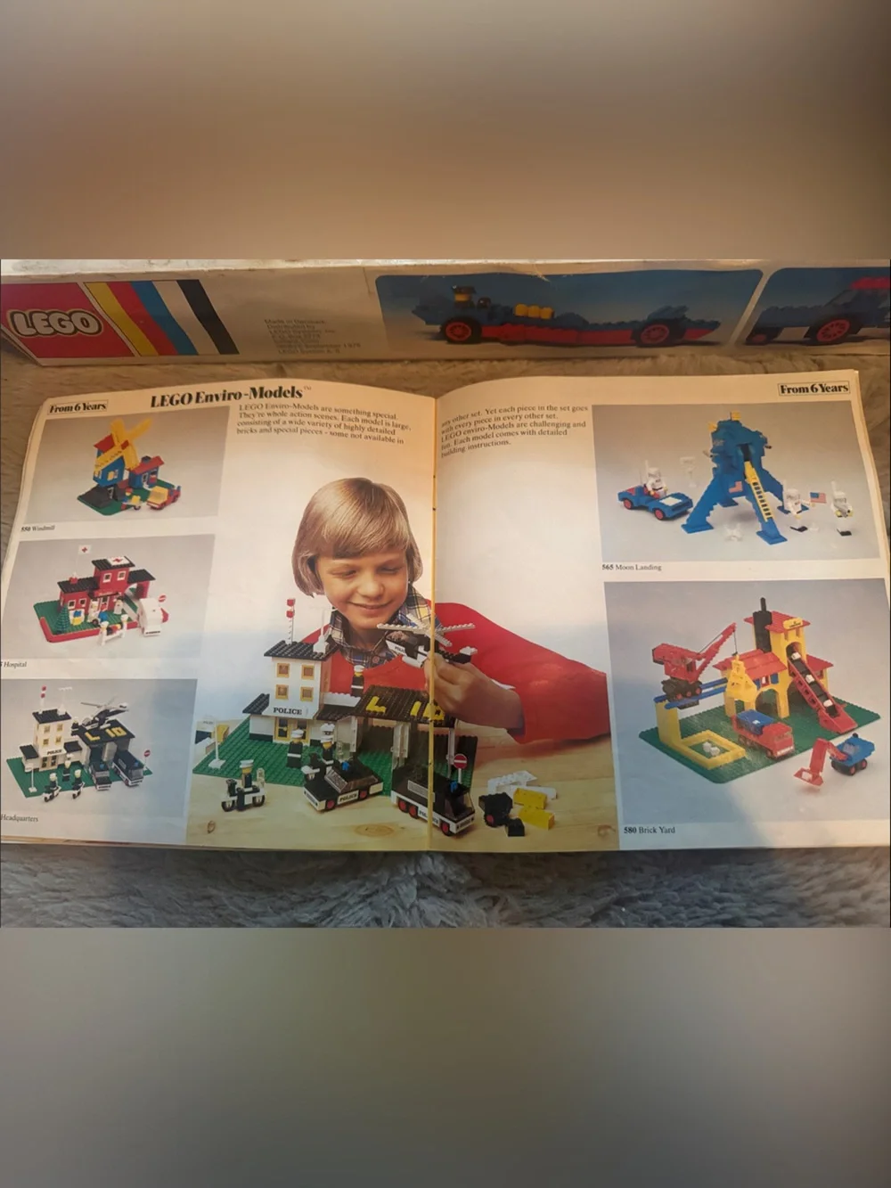 Booklet Welcome To The World Of Lego 1977 Vintage Magazine - Lego History - GUC